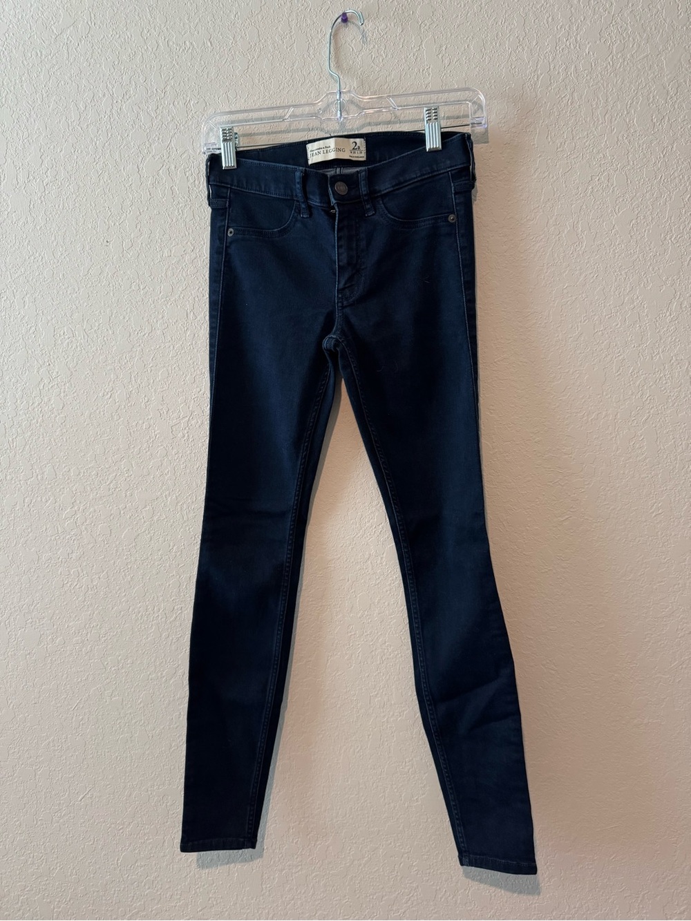 Abercrombie & Fitch Navy Skinny Jeans - Women